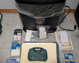 Shredder Label Maker
