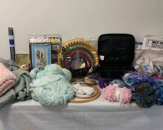 Crochet, Knitting And Needle Work Assortment