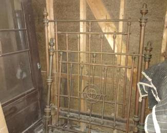 Brass bed frame 