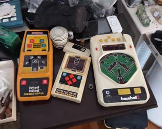 Vintage electronic games 