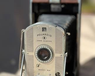 Vintage Polaroid 95A camera.