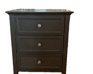 Cute black dresser!