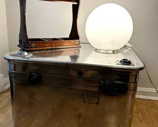 1940 naval Aluminum cargo box - very rare, collector's item!