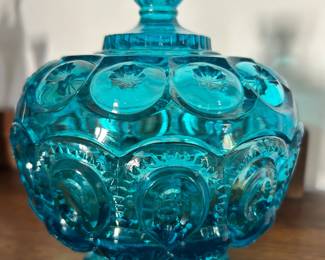 Vintage LE Smith moon and stars glassware!