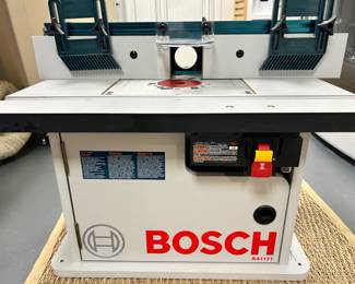 Bosch table top router table!