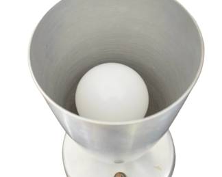 1950s lighting - this one is an aluminum desk lamp