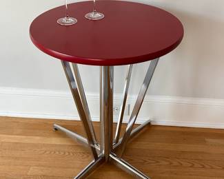 Super cute vintage MCM bar table! Elevate your next party!