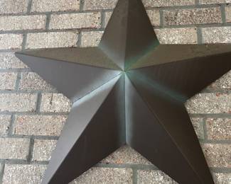 Large metal star
