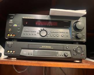 Sony Reciever, Sony HI FI VCR
