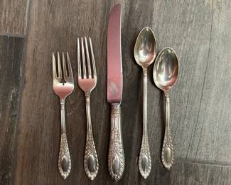 Gadroonette by Machhester Sterling.  8 place settings 