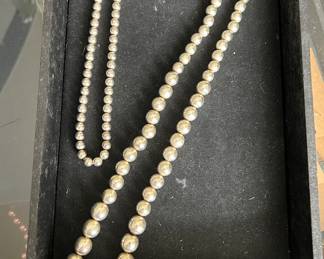 Sterling Beaded Necklaces
