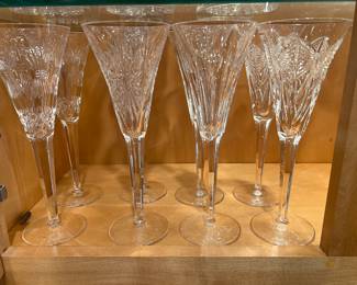 Waterford Millennium Champagne Flutes 