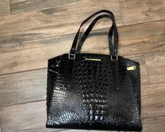 Large Brahmin Black Handbag
