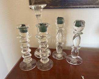 Crystal Candle Holders