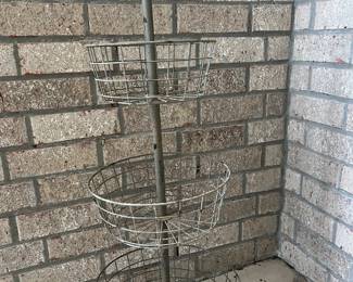 3 tier metal basket