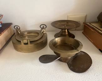 Nautical Brass Ashtray
