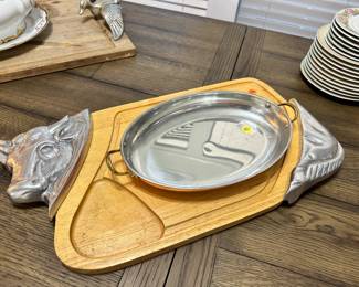 Cow Carving Board