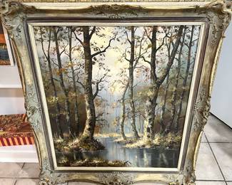 Painting by Von Vallow