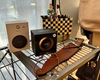 Nest Mini, Woojer Strap Edge, Rambo Knife, Mackenzie Childs Ornament