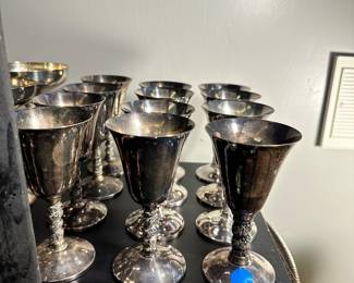 Velero Grapevine Silver plate Stemware