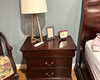 Nightstand, Lamp