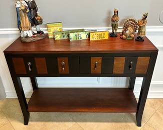 Entry Table, Holiday Decor