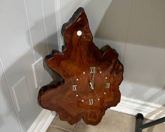 Wood Clock