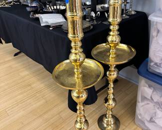 Brass Candleholders