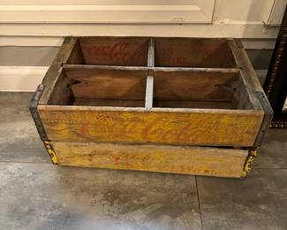 Coco Cola Wood Crates