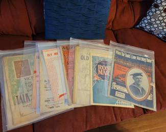 Vintage Sheet Music