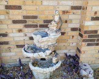 Otter Water Fountain