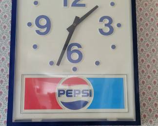 Pepsi clock