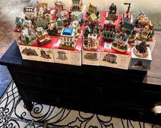 LIBERTY FALLS Vintage Village Pieces...very detailed!
