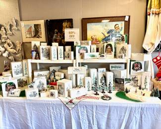 DEPT. 56 Christmas Village Collector Pieces