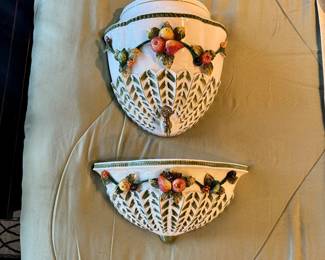 Andrea by Sadek, 2 piece ceramic wall cistern