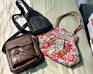 VERA BRADLEY and two Crossbody Handbags