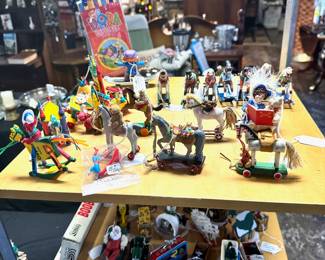 Mostly c.1990's Hallmark Rocking Horse Series (ornaments)