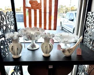 VIOLETS IN SNOW by FENTON