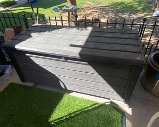 Held pool toys, noodles, goggles, towels