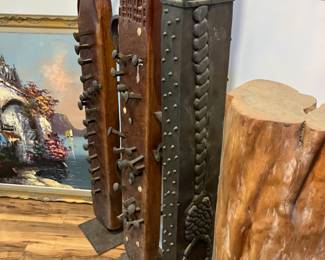 Fabulous Bronze Black Americana/Noose and Slave ship by Alfred Davis