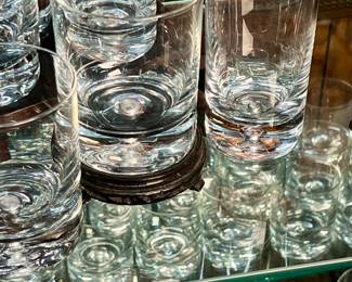 Kris is Poland Handblown rocks and highball glasses