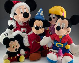 Disney Mickey And Minnie Mouse Characters Lot