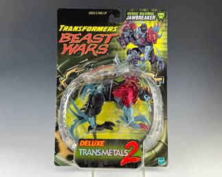 1999 Hasbro Jawbreaker Transformer Beast Wars Transmetals 2 Figure