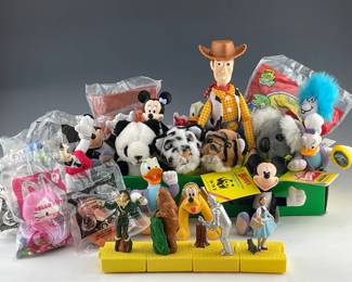 Collectible McDonald, Burger King Wendys Toys Lot