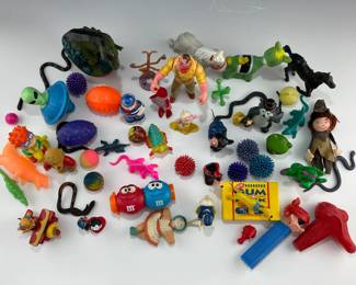 Collection Of Small Disney, Marx Other Collectible Toys