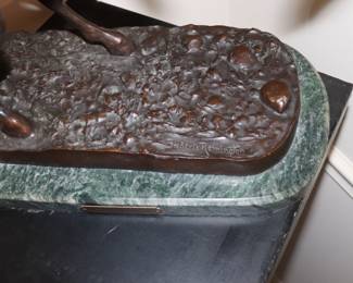 The Bronco Buster Bronze Sculpture by Fredrick Remington