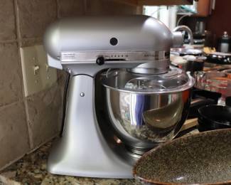  KitchenAid Stand Mixer Silver