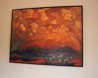 Behest of the sky
Nicholas Roerich  Print on Canvas 