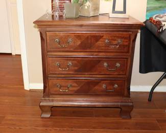 ALEXANDER JULIAN Home Colours Collection  Three Drawer Nightstand 