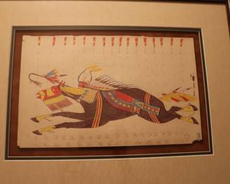 Brian Tepper Rainbow Hand   Original Drawing  Art 